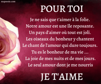 Sms Et Petit Po Me D Amour Pour Dire Je T Aime En Toute Occasion